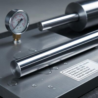Acheter Tige chromée dure et durable avec une résistance à la traction de 800-1000 MPa et une dureté HRC 55-63 pour des applications hydrauliques résistantes à la corrosion fabrication en ligne