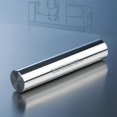 acheter Tige de piston chromée en acier inoxydable avec une limite d'élasticité de 520 N/MM2 et une rugosité de surface Ra0.2-0.4 pour applications hydrauliques résistantes à la corrosion fabrication en ligne