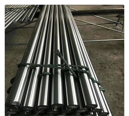Barre ronde creuse en acier brillant haute résistance longueur personnalisable
